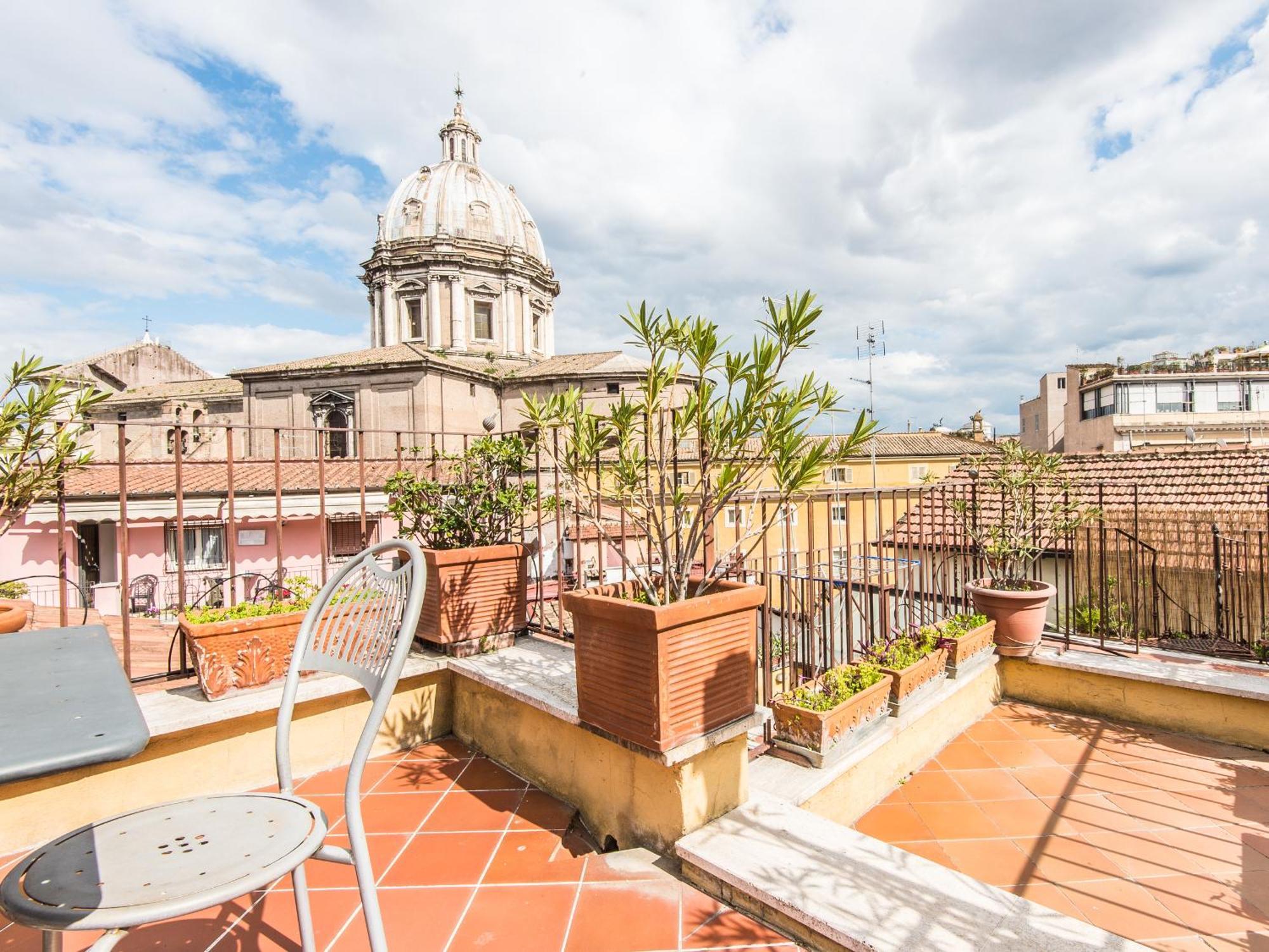Pallaro Terrace Apartment Rome Bagian luar foto