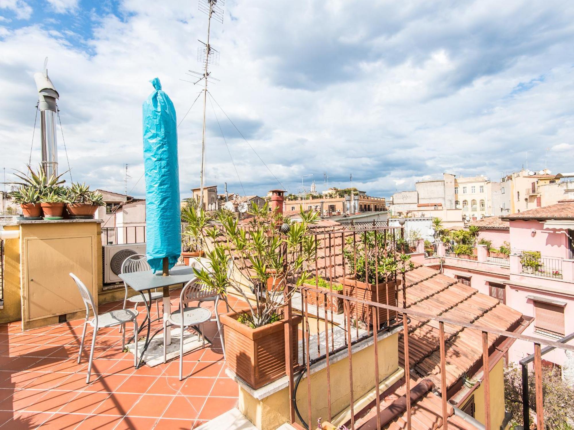 Pallaro Terrace Apartment Rome Bagian luar foto
