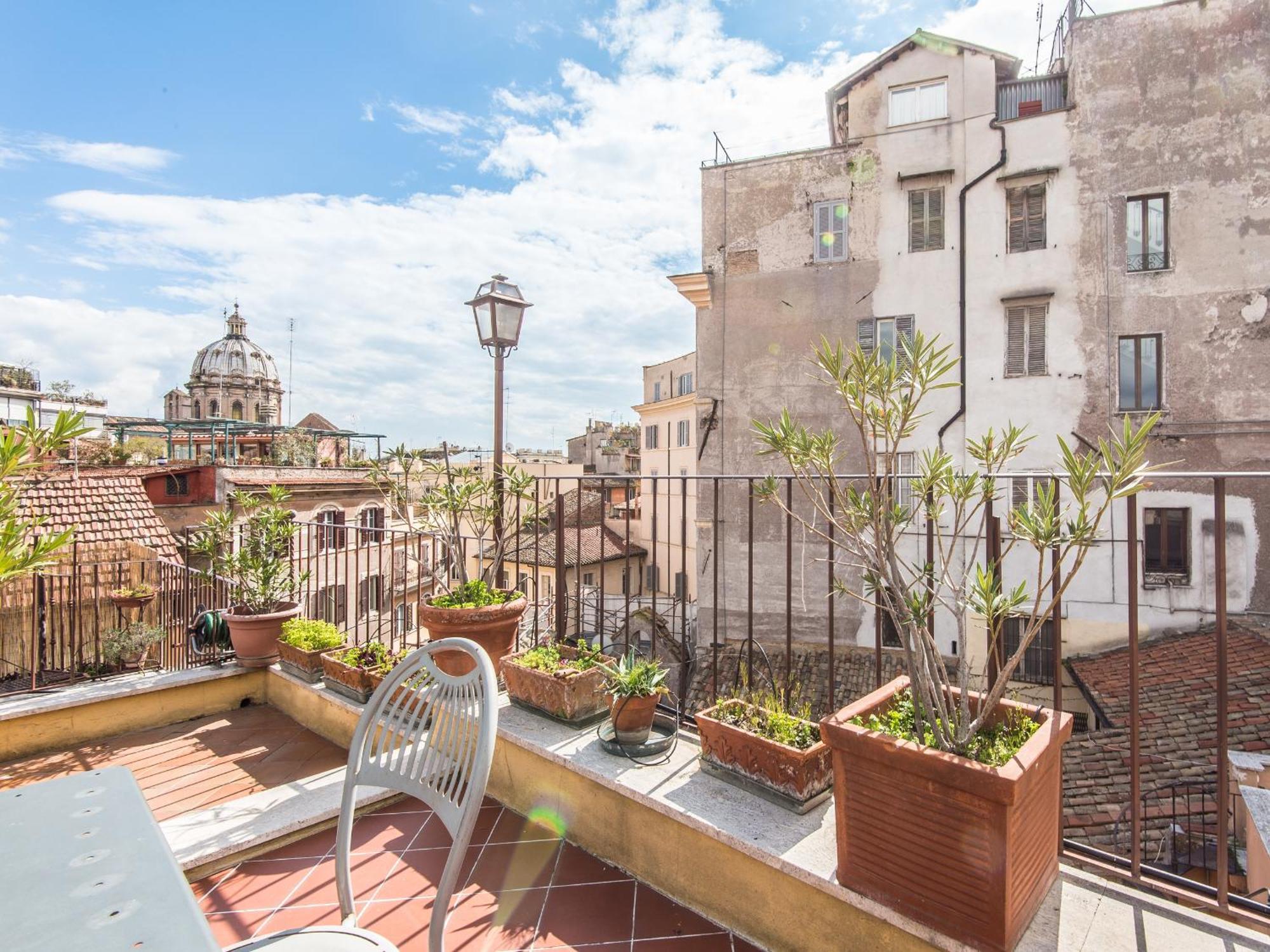 Pallaro Terrace Apartment Rome Bagian luar foto
